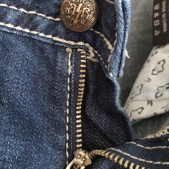 Rerock Express dark wash skinny jeans - Picture 5 of 8